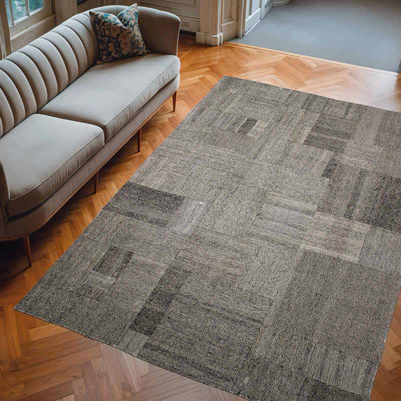 Patchwork Kilim Rug - 6' 11" x 9' 9" (83" x 117") - K0076623