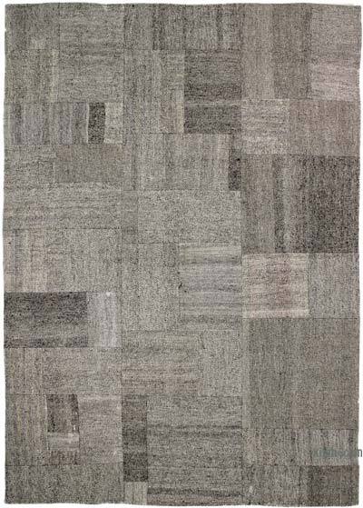 Alfombra Kilim de Retazos - 210 cm x 298 cm