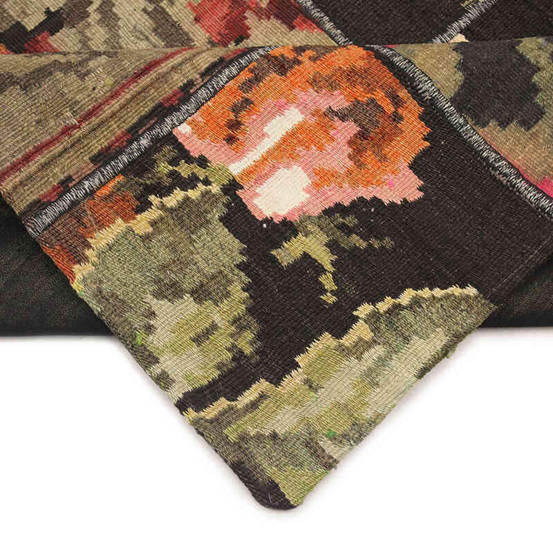 Alfombra Kilim de Retazos - 131 cm x 174 cm - K0076624