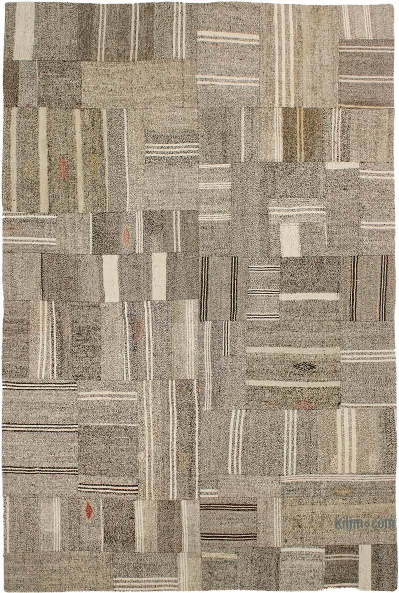 Patchwork Kilim Rug - 5' 5" x 8' 2" (65" x 98") - K0076626