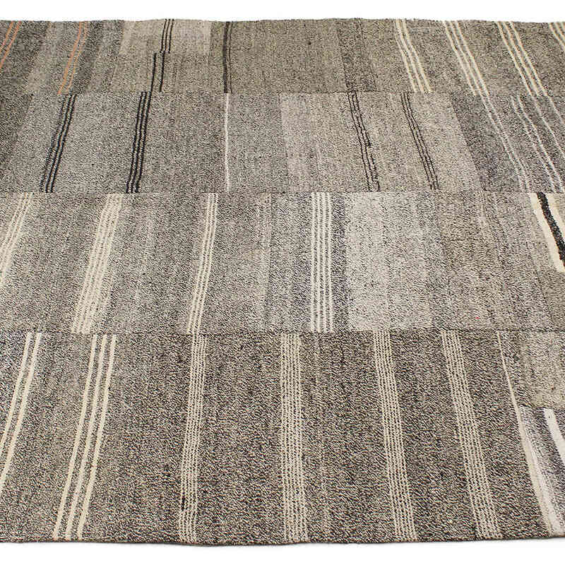Patchwork Kilim Rug - 6' 6" x 6' 7" (78" x 79") - K0076627