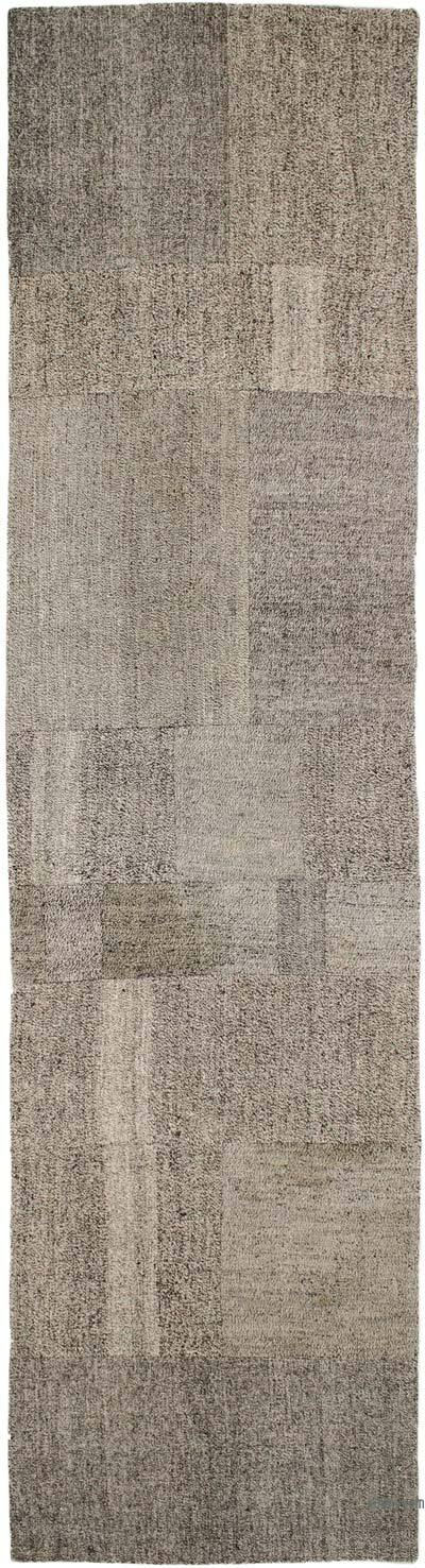 Patchwork Kilim Yolluk - 86 cm x 340 cm
