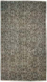 Over-dyed Vintage Hand-Knotted Turkish Rug - 3' 10" x 6' 8" (46" x 80")