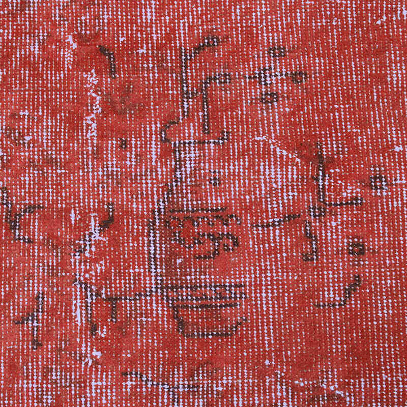 Over-dyed Vintage Hand-Knotted Turkish Rug - 4'  x 6' 9" (48" x 81") - K0076635