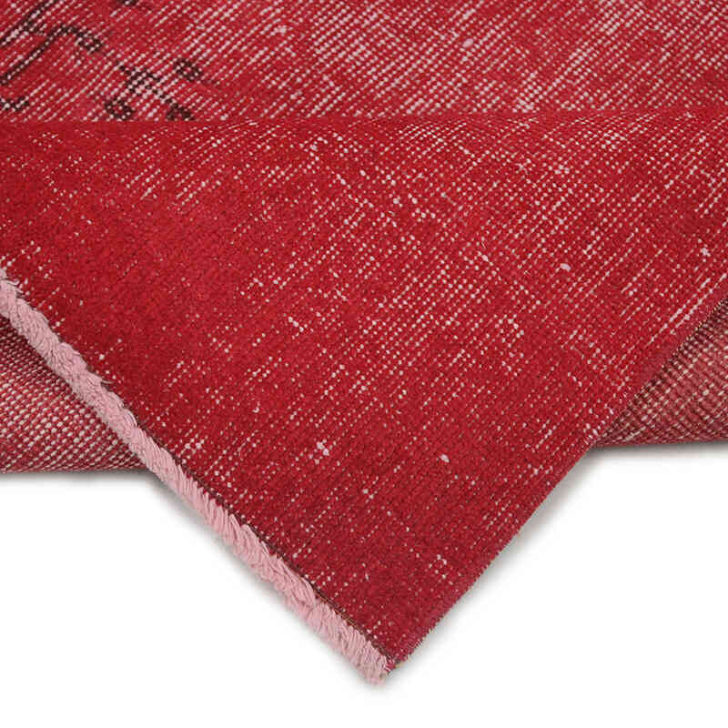 Over-dyed Vintage Hand-Knotted Turkish Rug - 4'  x 6' 9" (48" x 81") - K0076635