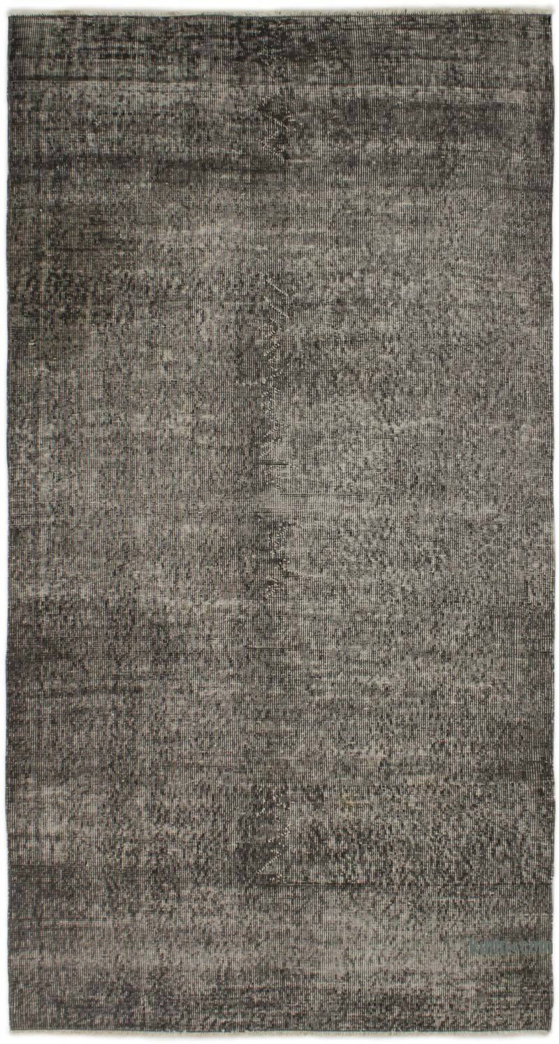 Over-dyed Vintage Hand-Knotted Turkish Rug - 3' 7" x 6' 9" (43" x 81") - K0076643