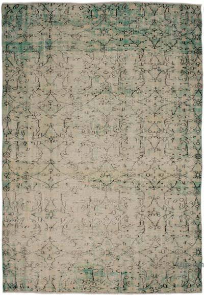 Alfombra Vintage Turca Anudada a Mano - 172 cm x 265 cm