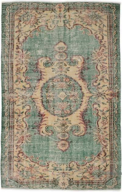 Alfombra Vintage Turca Anudada a Mano - 168 cm x 270 cm
