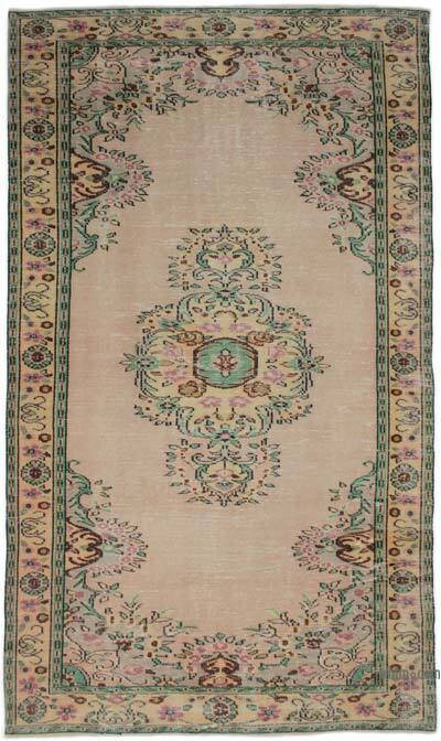 Alfombra Vintage Turca Anudada a Mano - 180 cm x 302 cm