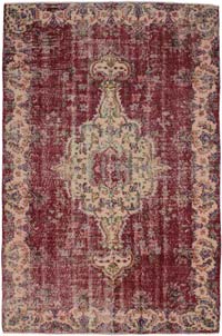 Alfombra Vintage Turca Anudada a Mano - 170 cm x 286 cm