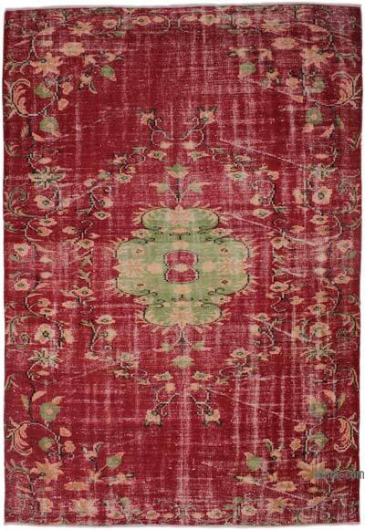 Alfombra Vintage Turca Anudada a Mano - 184 cm x 281 cm