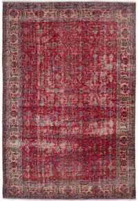 El Dokuma Vintage Halı - 170 cm x 265 cm