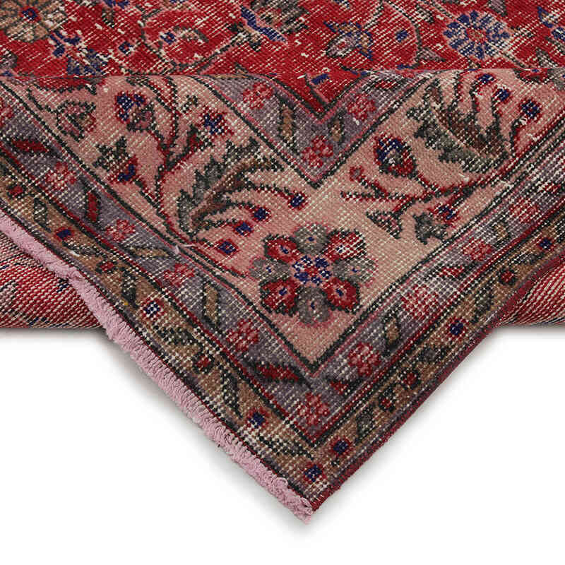 Vintage Turkish Hand-Knotted Rug - 5' 7" x 8' 8" (67" x 104") - K0076657