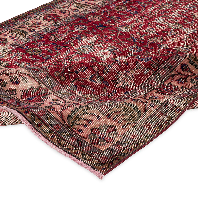 Vintage Turkish Hand-Knotted Rug - 5' 7" x 8' 8" (67" x 104") - K0076657