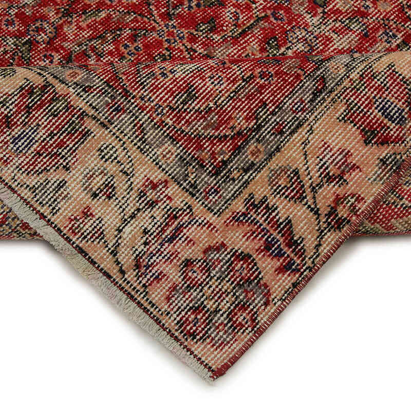 Alfombra Vintage Turca Anudada a Mano - 108 cm x 197 cm - K0076659