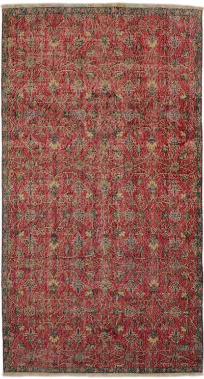 Alfombra Vintage Turca Anudada a Mano - 120 cm x 228 cm