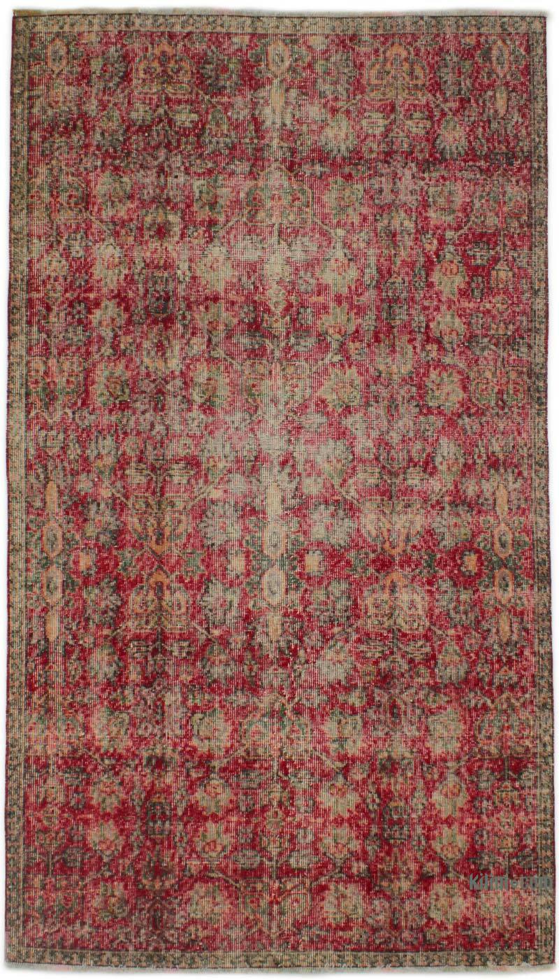 Vintage Turkish Hand-Knotted Rug - 4'  x 6' 11" (48" x 83") - K0076661