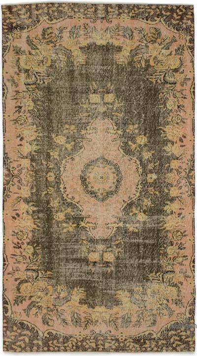 El Dokuma Vintage Halı - 140 cm x 270 cm
