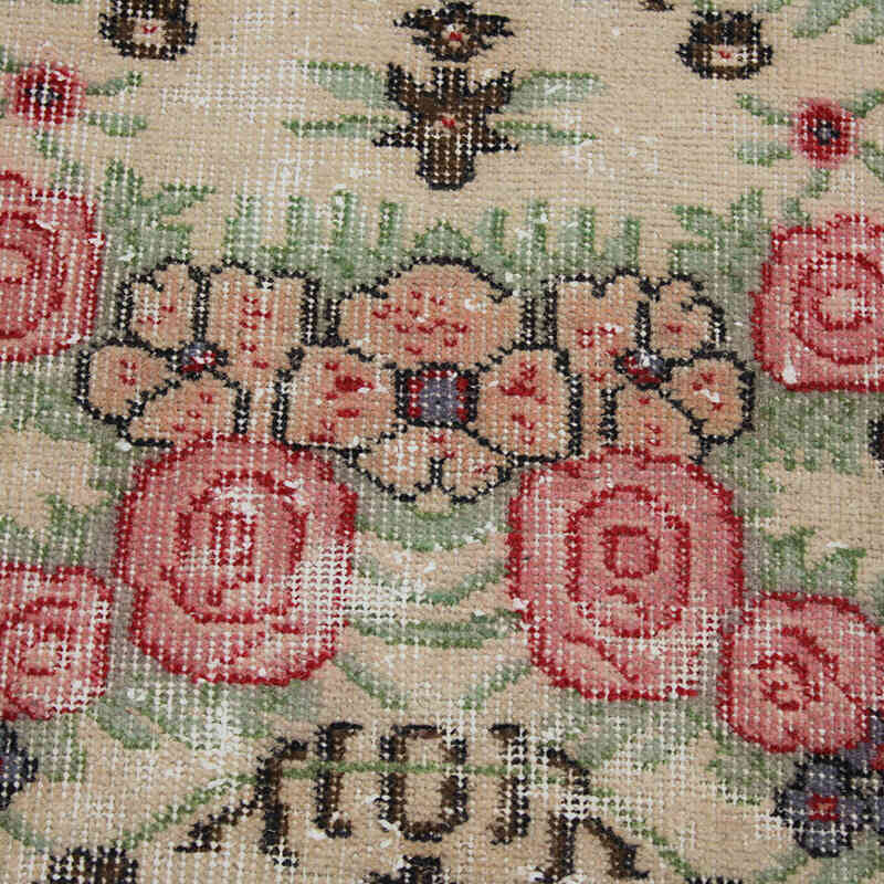 Vintage Turkish Hand-Knotted Rug - 3' 7" x 6' 11" (43" x 83") - K0076664