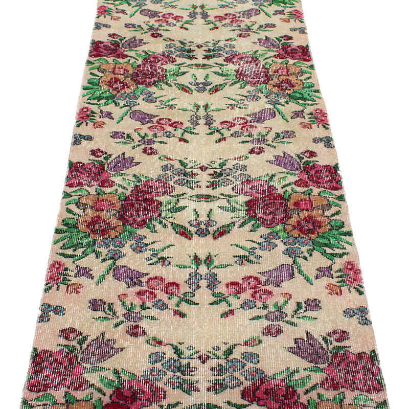 Alfombra Turca Vintage De Pasillo - 76 cm x 226 cm - K0076667