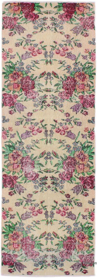 Alfombra Turca Vintage De Pasillo - 76 cm x 226 cm