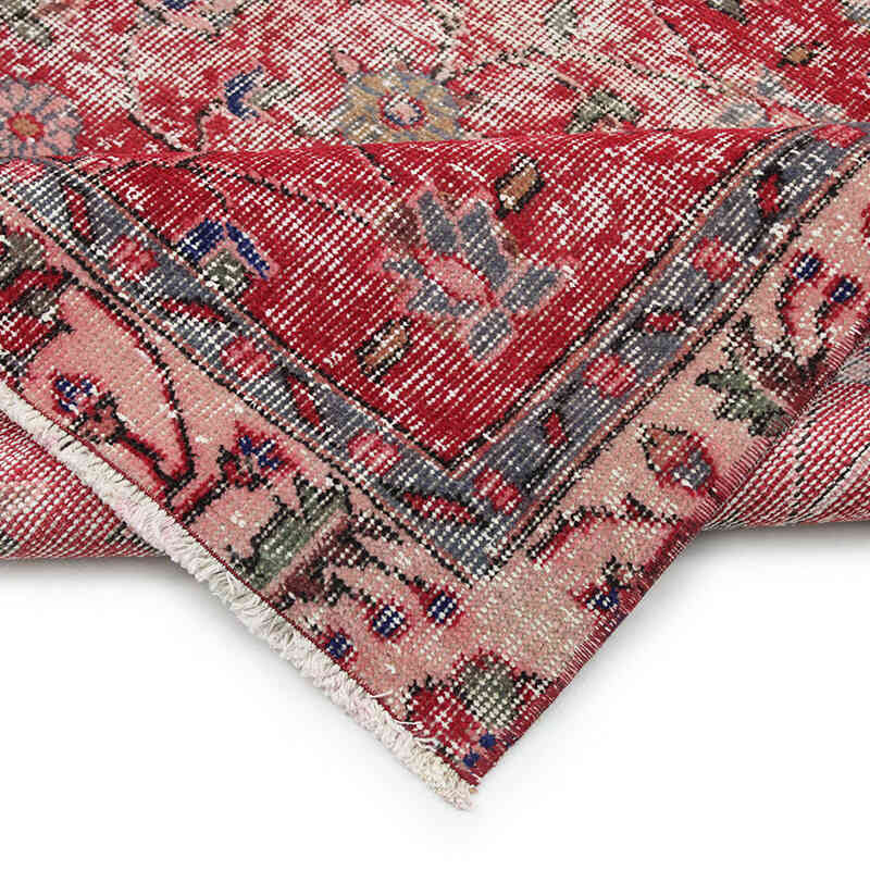 El Dokuma Vintage Halı - 133 cm x 251 cm - K0076669