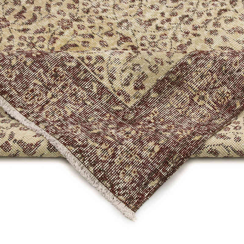 Vintage Turkish Hand-Knotted Rug - 5' 7" x 8' 8" (67" x 104") - K0076673