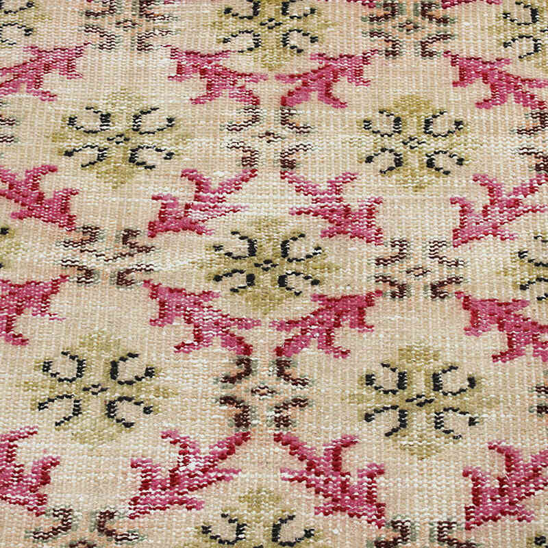 Alfombra Vintage Turca Anudada a Mano - 150 cm x 224 cm - K0076675
