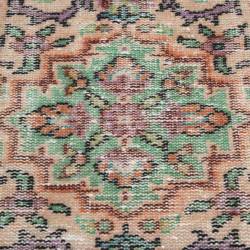 Vintage Turkish Hand-Knotted Rug - 5' 5" x 9' 6" (65" x 114") - K0076678