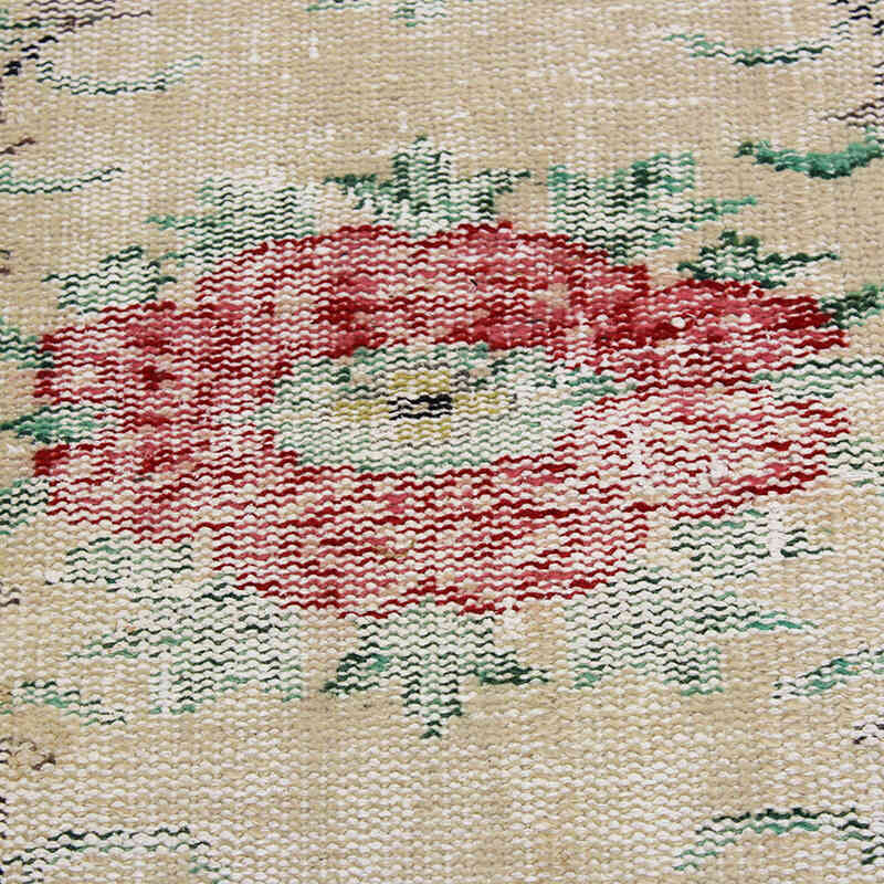 Alfombra Vintage Turca Anudada a Mano - 185 cm x 285 cm - K0076679