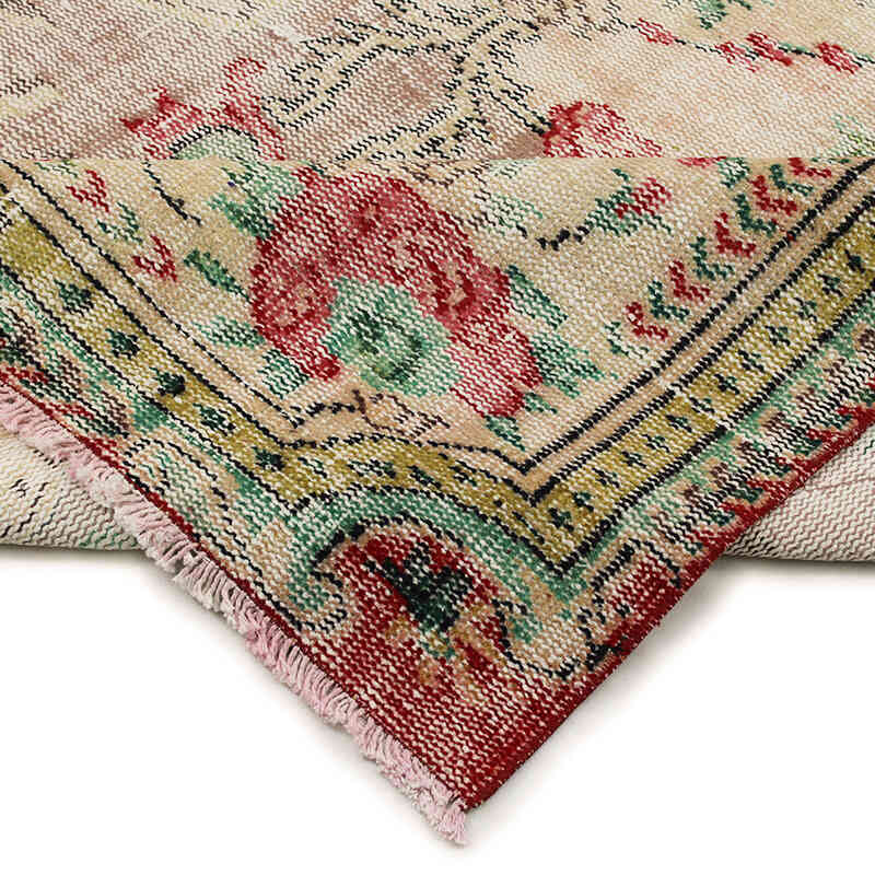 Alfombra Vintage Turca Anudada a Mano - 185 cm x 285 cm - K0076679