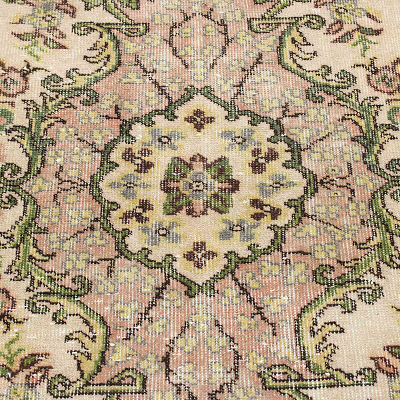 Alfombra Vintage Turca Anudada a Mano - 183 cm x 294 cm - K0076684