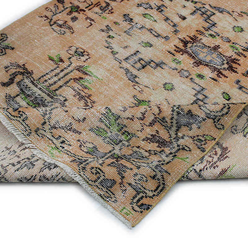 El Dokuma Vintage Halı - 143 cm x 242 cm - K0076685