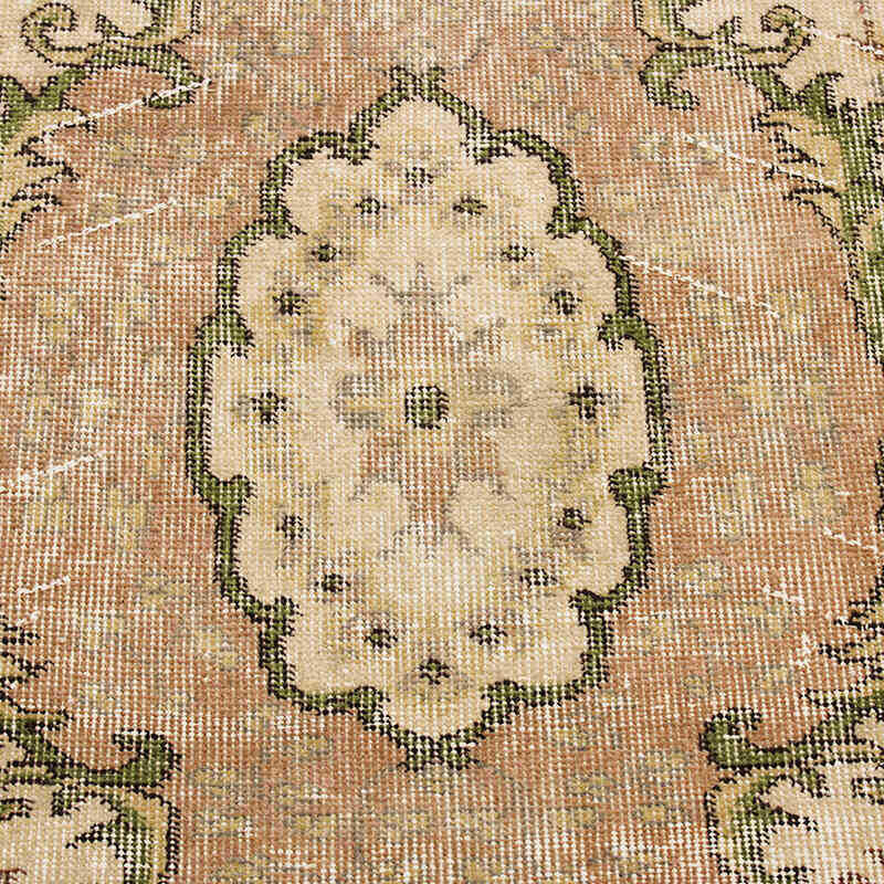 Alfombra Vintage Turca Anudada a Mano - 141 cm x 234 cm - K0076686