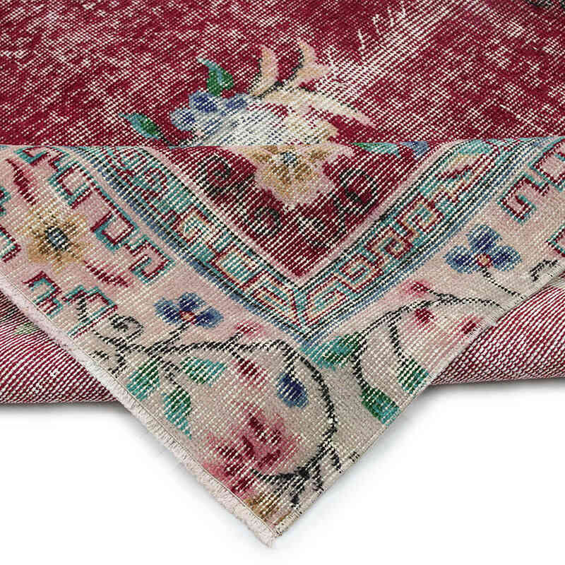 Vintage Turkish Hand-Knotted Rug - 4' 11" x 8' 10" (59" x 106") - K0076687