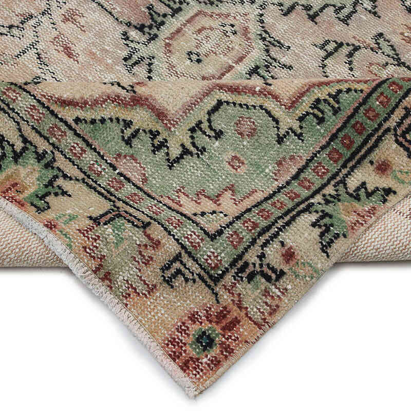 Alfombra Vintage Turca Anudada a Mano - 155 cm x 266 cm - K0076688