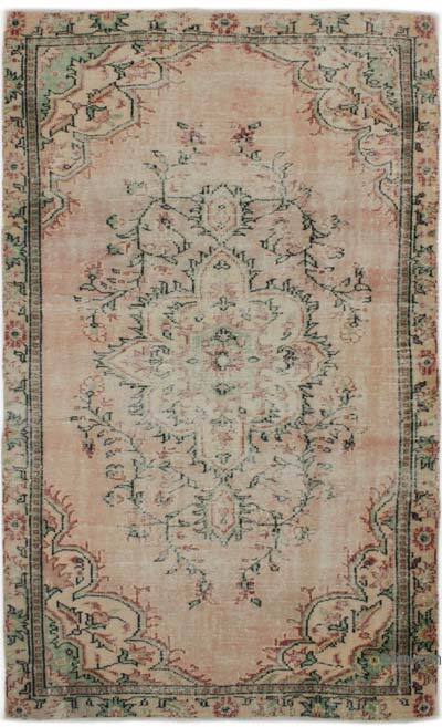 El Dokuma Vintage Halı - 155 cm x 266 cm