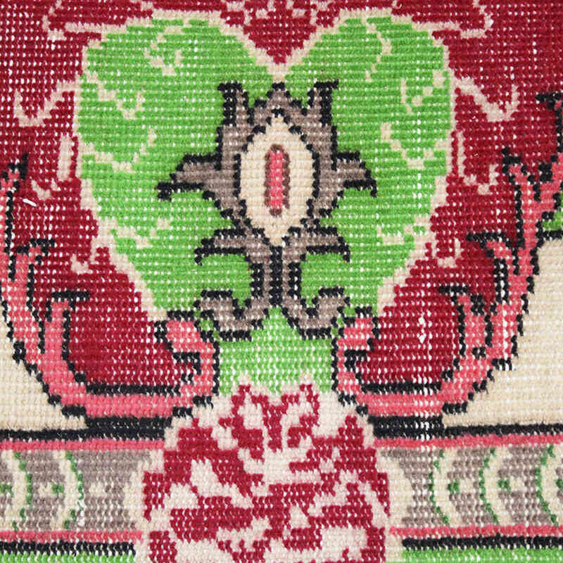 Vintage Turkish Hand-Knotted Rug - 4' 11" x 7' 10" (59" x 94") - K0076691