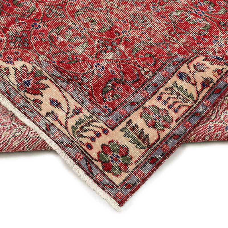 El Dokuma Vintage Halı - 165 cm x 272 cm - K0076692