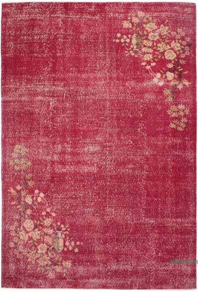 Alfombra Vintage Turca Anudada a Mano - 194 cm x 292 cm