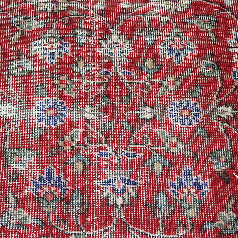 Alfombra Vintage Turca Anudada a Mano - 170 cm x 284 cm - K0076697