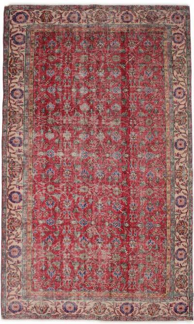 El Dokuma Vintage Halı - 170 cm x 284 cm
