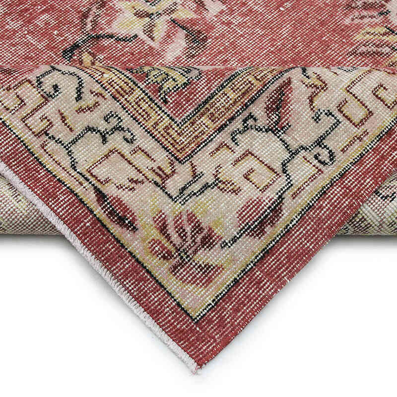El Dokuma Vintage Halı - 163 cm x 287 cm - K0076698