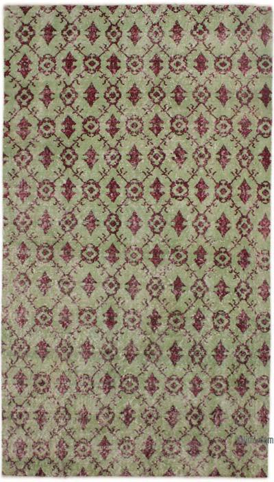 Alfombra Vintage Turca Anudada a Mano - 137 cm x 247 cm