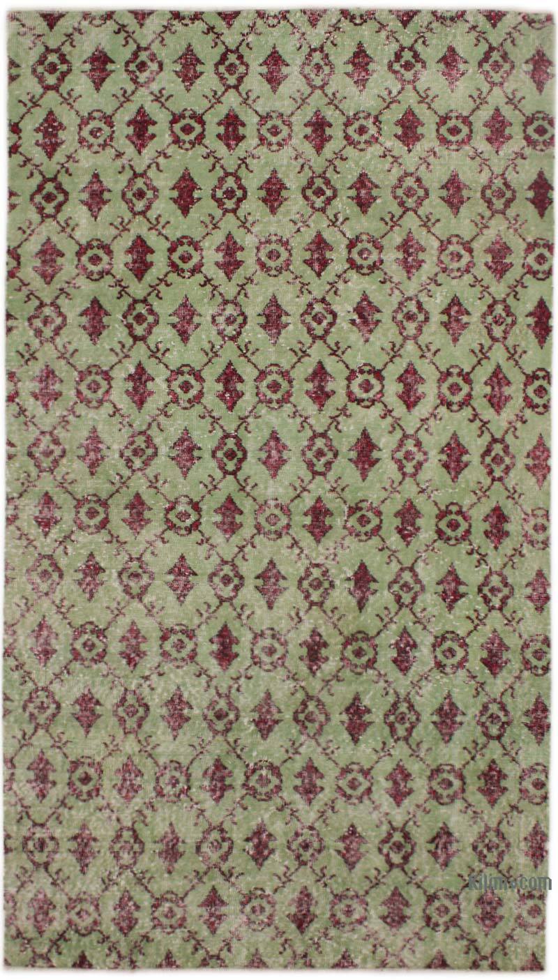 Vintage Turkish Hand-Knotted Rug - 4' 6" x 8' 1" (54" x 97") - K0076699