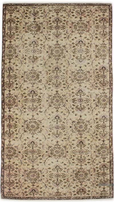 El Dokuma Vintage Halı - 137 cm x 243 cm