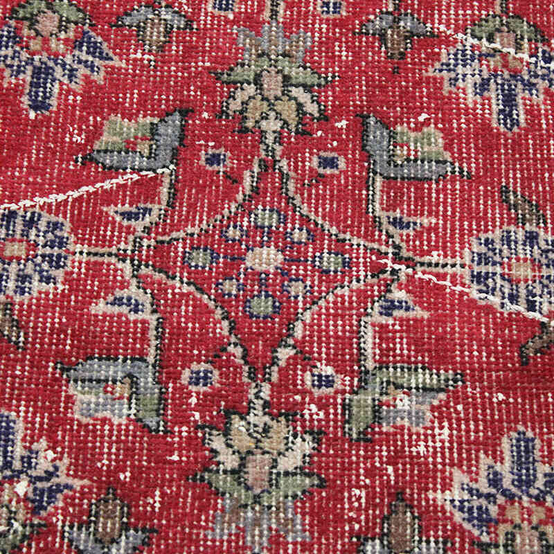 El Dokuma Vintage Halı - 132 cm x 241 cm - K0076703