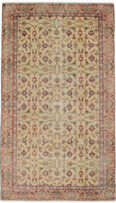El Dokuma Vintage Halı - 139 cm x 250 cm