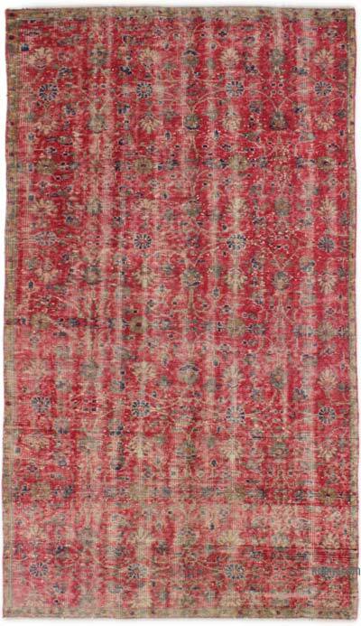 Alfombra Vintage Turca Anudada a Mano - 127 cm x 230 cm
