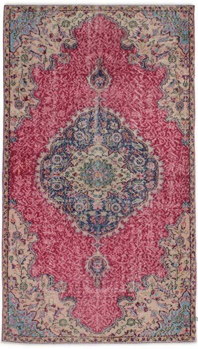 El Dokuma Vintage Halı - 137 cm x 242 cm
